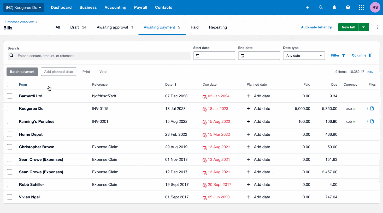 Xero offers AI generated search results to help you locate search articles quicker