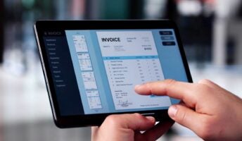 Accounting Software Tablet