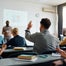 Person sitting in classroom