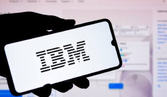 IBM logo phone