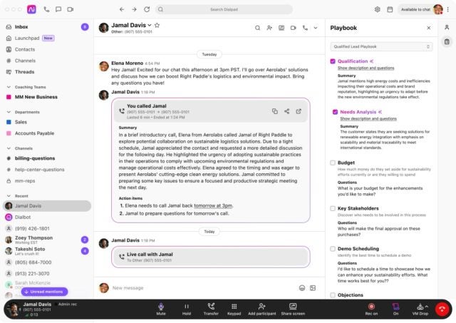 Dialpad AI playbook