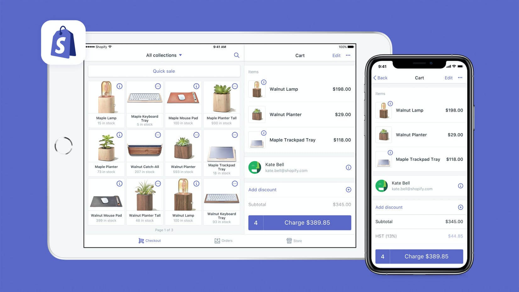 Shopify retail POS devices