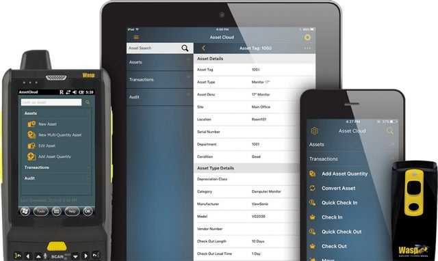 Wasp Asset management offers a variety of devices