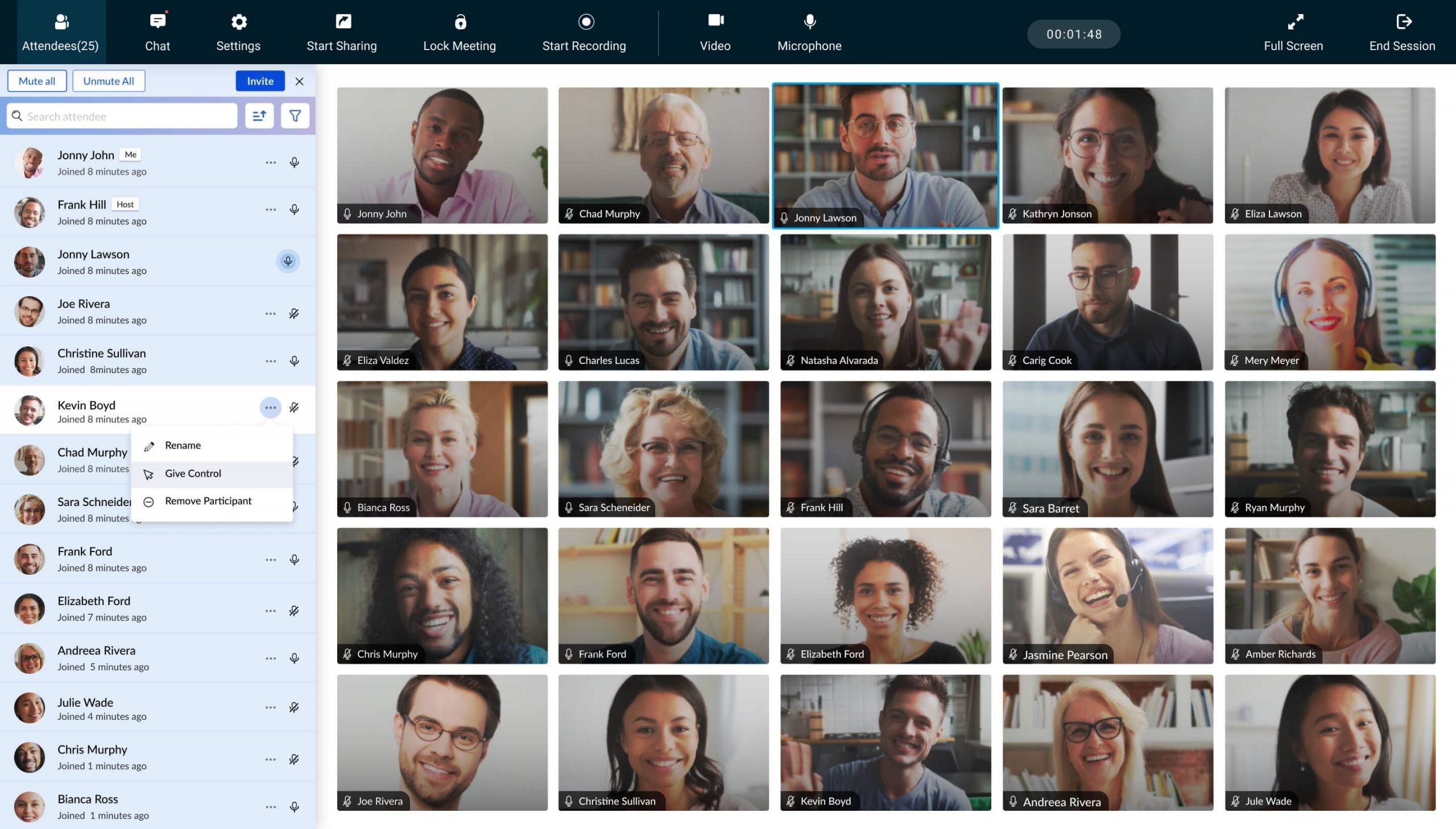 Zoho Meeting Chat