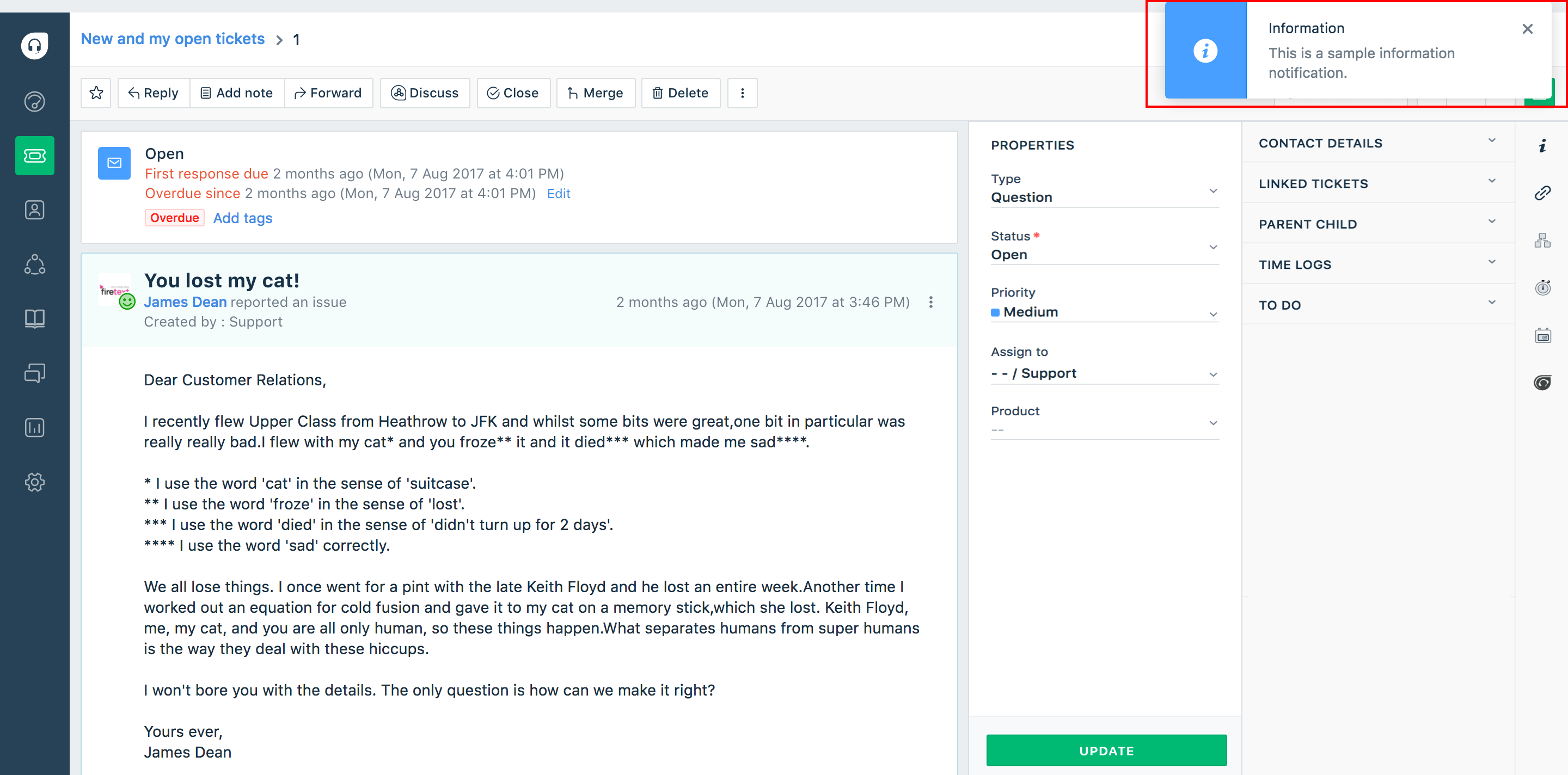 Freshdesk Tickets