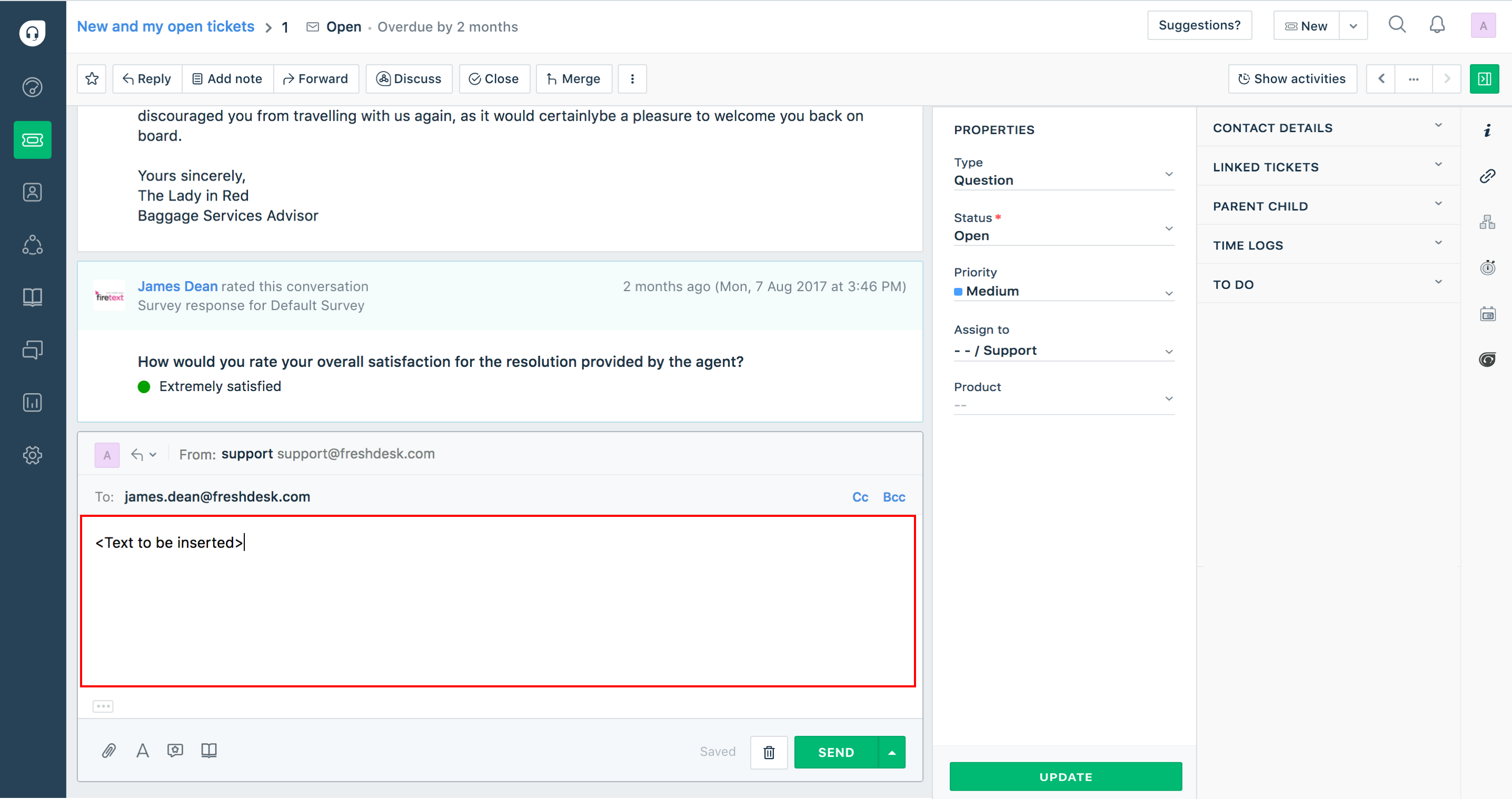 Freshdesk Tickets