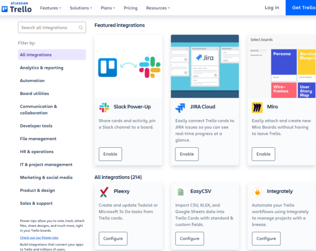 Trello Integrations