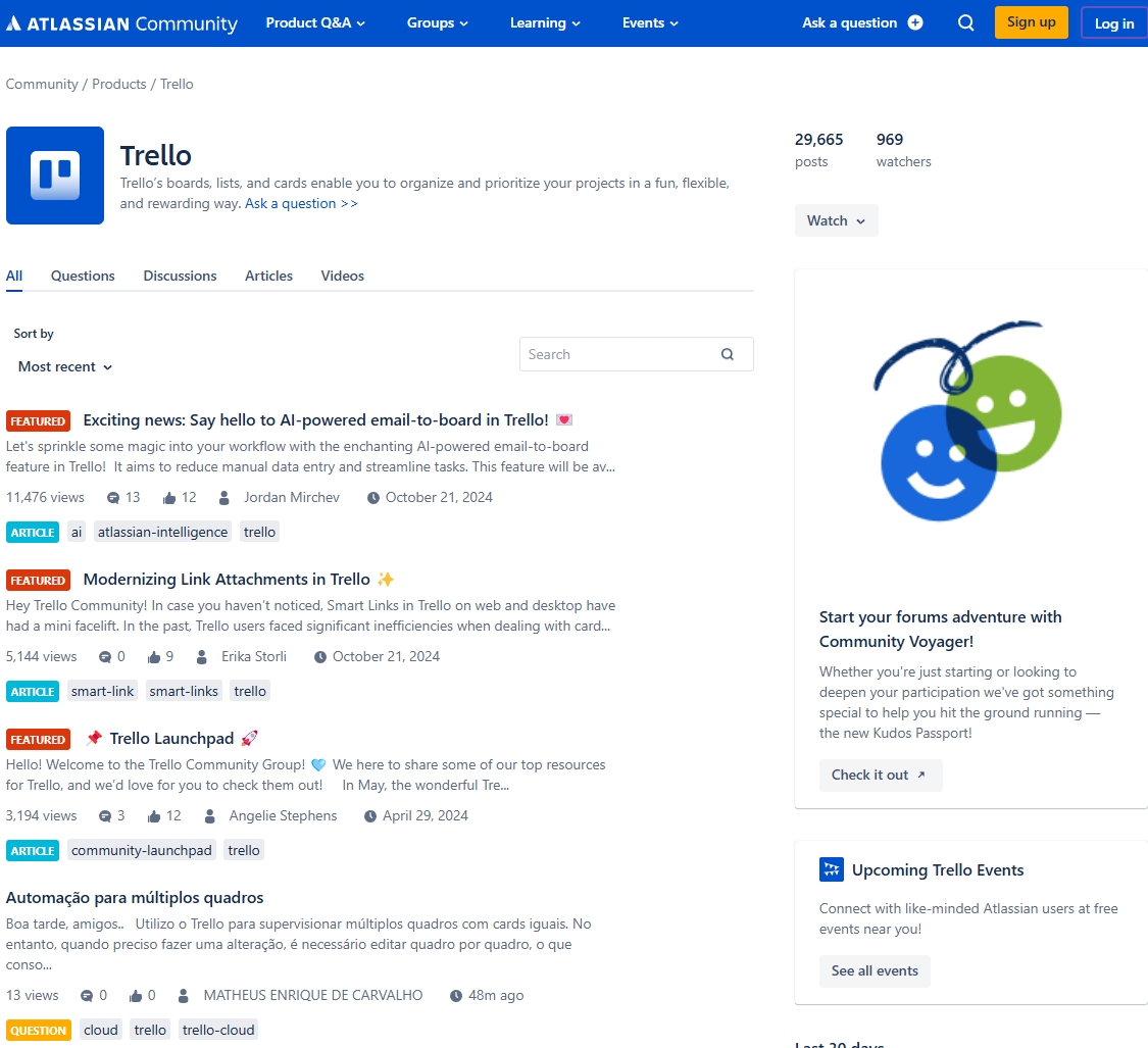 Trello User Forum