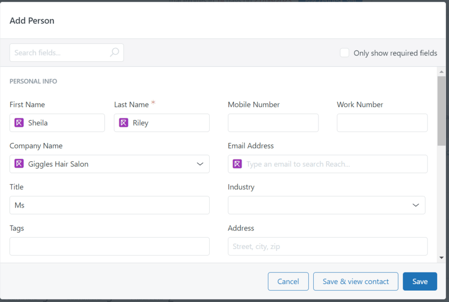 Zendesk Add Contact