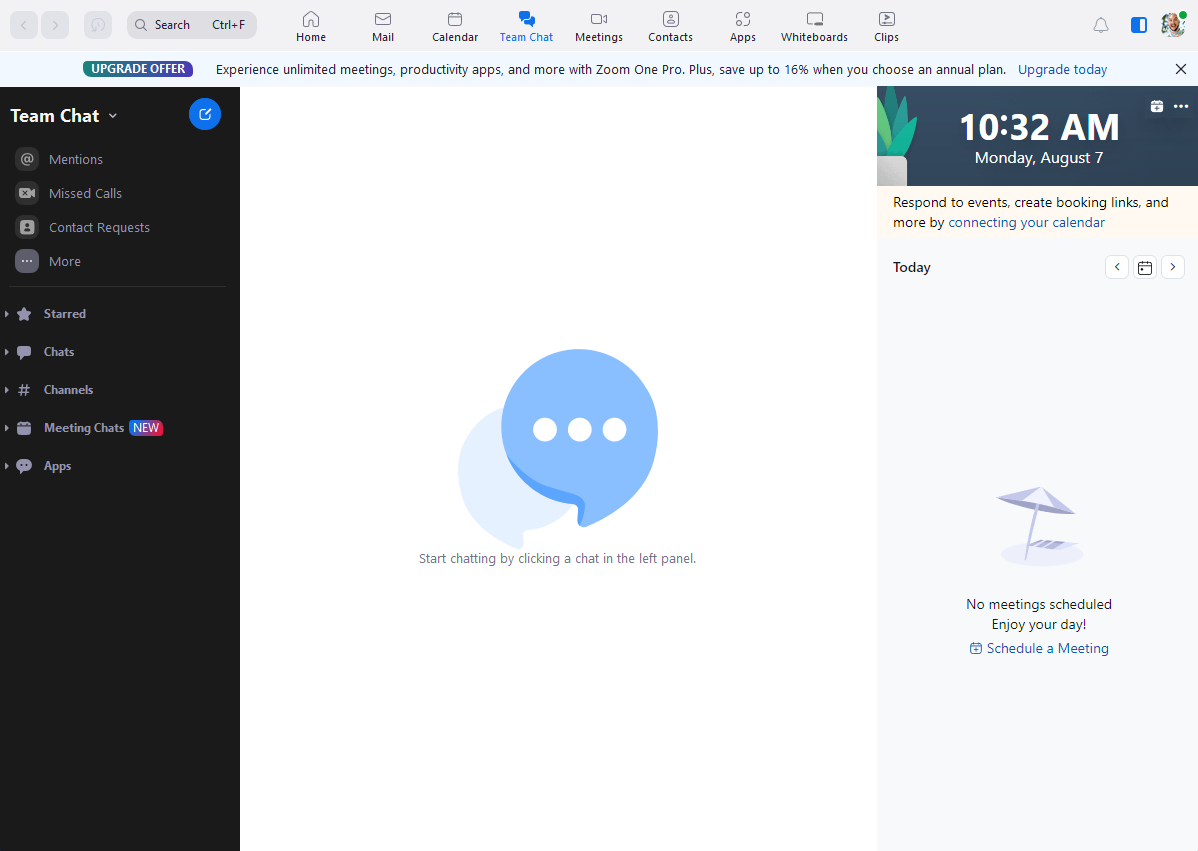 Zoom Team Chat